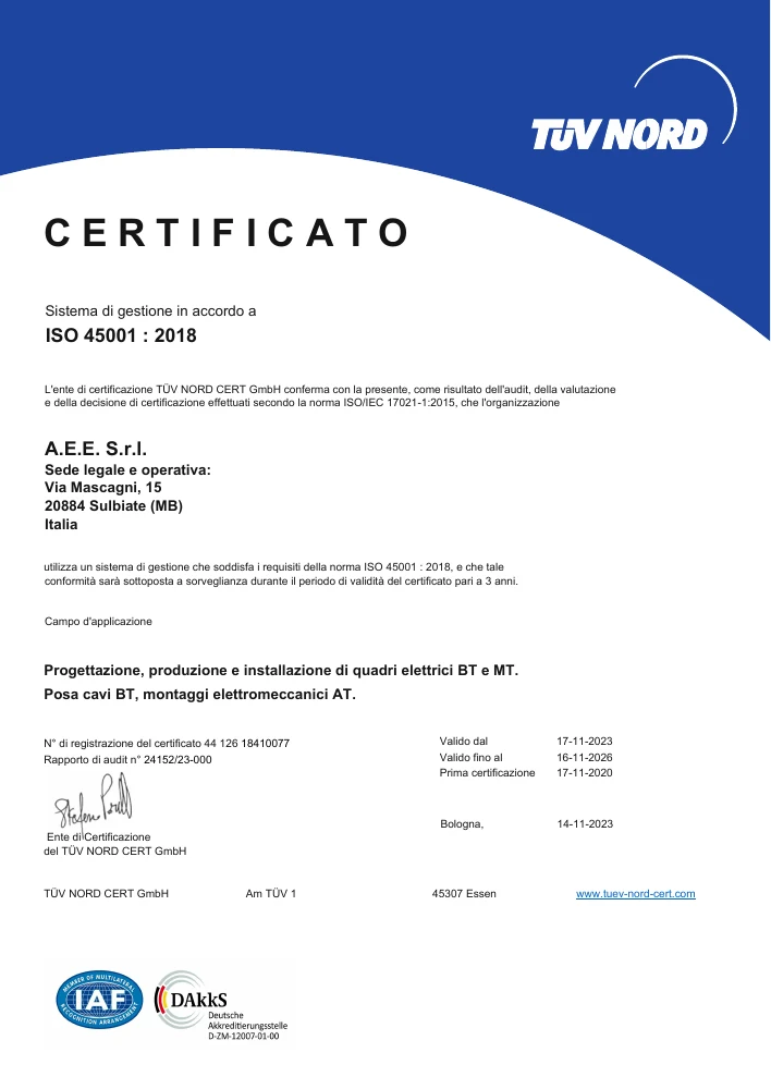 Anteprima ISO 45001:2018