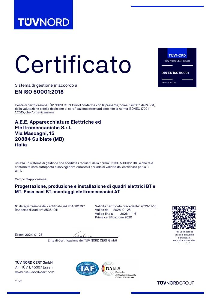 Anteprima EN ISO 50001:2018
